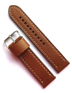 FOSSIL Original Ersatz Lederarmband FS5620 Uhrband strap Braun brown 22 mm - Picture 1 of 5