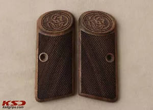 KSD Brand Browning FN 1910 Impugnature in noce compatibili diamante - Foto 1 di 1