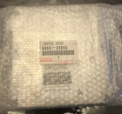 Genuine Toyota Hiace 2005-2011 Computer, Engine Control ECU 89661-26B50 OEM USA - Image 1 of 4