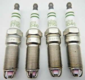 4x DELCO OPEL 2,2 16V 147PS ZÜNDKERZE SPARK PLUG HLR8STEX / 0242229661 - Bild 1 von 3