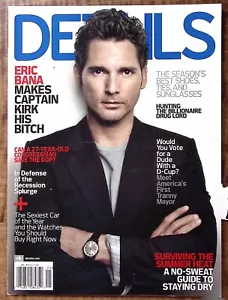 DETAILS MAGAZINE ERIC BANA MAY 2009 AARON SCHOCK PEREZ HILTON MORE Z3292 - Picture 1 of 2