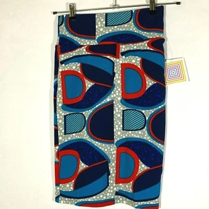 NEW Lot of 2 Lularoe Sz XS CASSIE Pencil Skirts Geometric Print Stretch - Picture 1 of 11