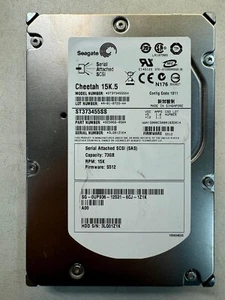 SEAGATE 9Z3066-050 ST373455SS 73GB 15K RPM FW S512 3 Gb/s SAS 3.5" HDD - Picture 1 of 7