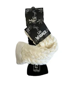 3-12 Pairs Leg Warmers for Women, Knitted Thermal Crochet Winter Knee One Size - Picture 1 of 14