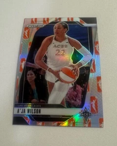 A'JA WILSON 2024 WNBA Prizm WNBA Logo Prizm #86 - Picture 1 of 1