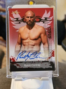 2010 Randy Couture Leaf UFC Auto MMA 1st Leaf Autograph #AU-RC1 🐐 - Bild 1 von 2