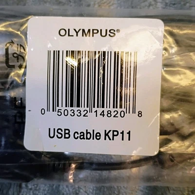Olympus KP-11 USB cable for CR3A- MR-100 MR-500i DS-2300 DS-3300 DS-4000 New - Image 1 of 3