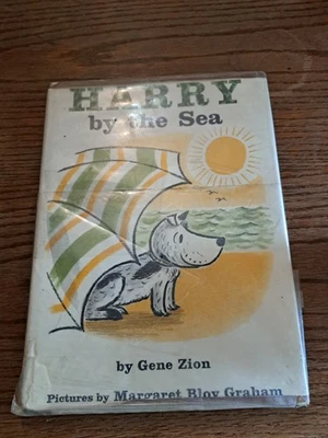 Vintage Harry By The Sea by Gene Zion Margaret B Graham, Hardcover 1965 - Image 1 of 4