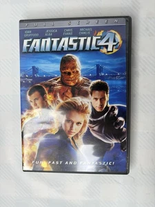 DVD Fantastic Four 4 Widescreen Marvel Comics MCU Complete - Picture 1 of 5