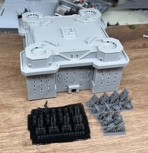 3D Printed 1 /700 Germany  Zoo anti-aircraft tower Unpainted - Picture 1 of 4