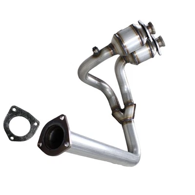 Catalítico delantero de ajuste directo aprobado por la EPA para Jeep Wrangler 2000-2003 4,0 L Foto 1 de 4