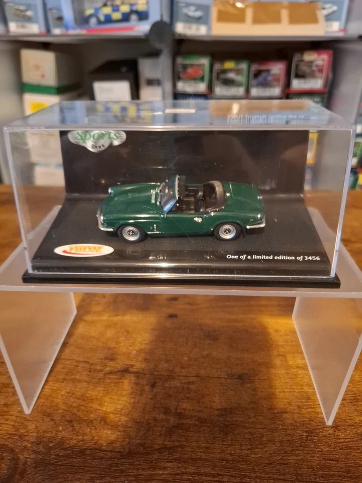 Vitesse 35601 - Triumph Spitfire Open Laurel Green Mk IV - No.0112 of 3456 - Image 1 of 4