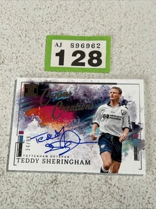 Teddy Sheringham On-Card Auto Panini Impeccable 2024-25 34/99 Tottenham Hotspur - Bild 1 von 7