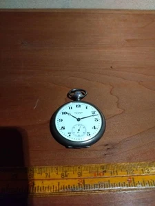 Waltham USA Silver Plated 900 Pocket Watch vintage - Picture 1 of 11
