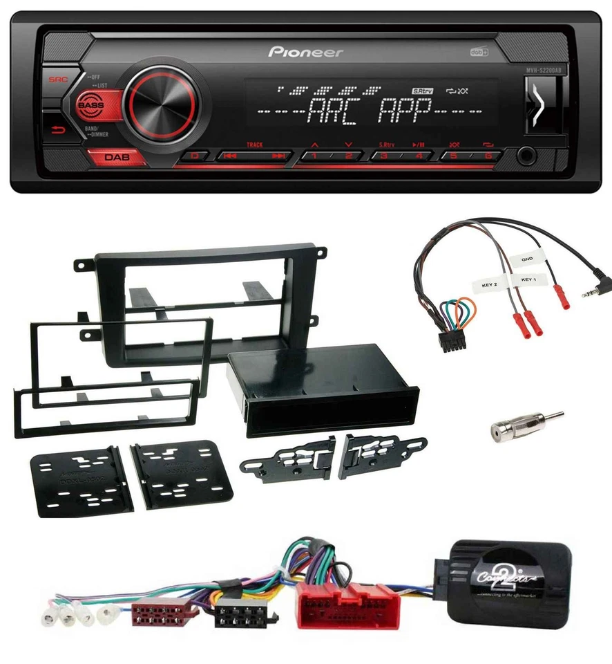 Pioneer DAB 1DIN MP3 Lenkrad USB Autoradio für Mazda CX-9 TB1 2007-2016 - Bild 1 von 4