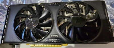 EVGA GeForce GTX 750TI  FTW GDDR5 Graphic Card (02GP43757KR) - Image 1 of 3