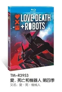 Love, Death & Robots Season 4 (2025):1-Disc Blu-ray 1080P New Box Set Sealed - Afbeelding 1 van 1