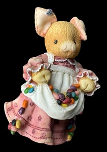 Vintage TLP This Little Piggy Figur Pork N Beans Enesco Rhyner-Nadig 207721 - Bild 1 von 6