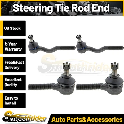 4pcs MEVOTECH Tie Rod Ends INNER & OUTER For 1979 1980 1981 1982 TOYOTA CORONA - Image 1 of 4
