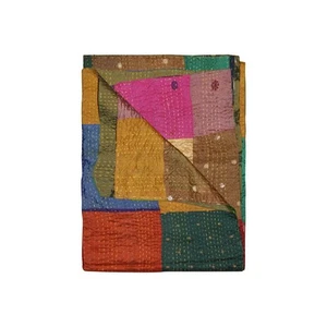 50" X 70" Silk Multicolor Throws - Picture 1 of 5