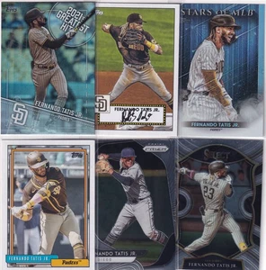 **FERNANDO TATIS JR.** LOT (6) SAN DIEGO PADRES SELECT PRIZM BASEBALL d376 - Picture 1 of 1