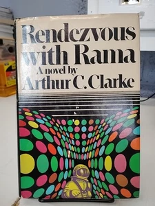 Rendezvous with Rama Arthur C. Clarke HBDJ (1973, Harcourt Brace Jovanovich) BCE - Imagen 1 de 9