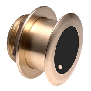 Transductor de haz ancho Garmin Bronze Thru-Hull con profundidad y temperatura - inclinación de 0 grados, 8-P - Imagen 1 de 1