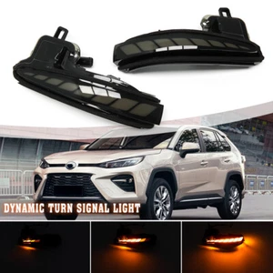 Luz secuencial de espejo lateral dinámico para Toyota RAV4 2019-2021 Highlander 2021 - Imagen 1 de 8