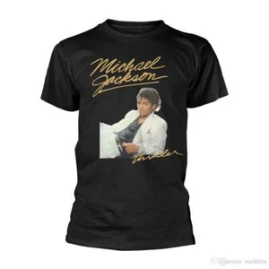 MICHAEL JACKSON T-Shirt Thriller Cover - Taglia/Size S - OFFICIAL MERCHANDISE - Foto 1 di 2