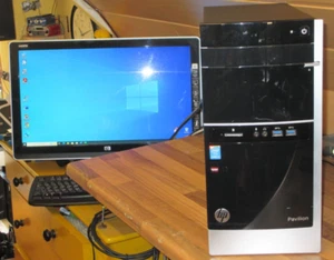 HP Pavilion 500-407ng. i5, HD Grafik. HDMI. USB 3.0-Windows 10, Office 2019 - Bild 1 von 10