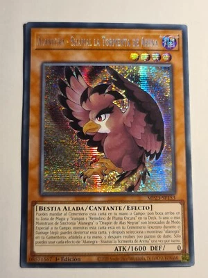 Blackwing - Shamal the Sandstorm●YUGIOH●MP23●SECRET RARE●SPANISH●1st ED●NM●09210 - Image 1 of 2