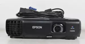 Epson PowerLite 1222 3LCD HDMI Projector 3000 Lumens 0 Used Hours - Picture 1 of 8