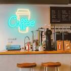 15.74"X14.56" Custom Neon Sign Coffee LED Light for coffee Shop Decor