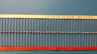 (50 件) 1N4007G 飞利浦 1000 V 1 A 轴向引线标准恢复整流器 — 第 1/3 张图片