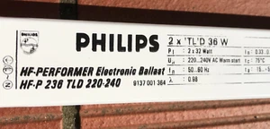 PHILIPS HF-PERFORMER Electronic Ballast HF-P 236 TLD 220-240 2 X 36 TL-D 36W - Bild 1 von 3