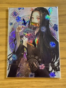 Demon Slayer Nezuko Kamado Waifu Doujin Waifu Full Art Numbered Card NM CCG - Picture 1 of 2