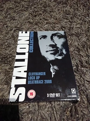 The Stallone Collection (DVD, 2008) Cliffhanger / Lock Up / Death Race 2000  - Image 1 of 3