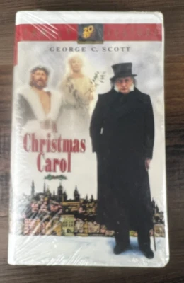 A Christmas Carol - Warner Bros. Family Feature - George C. Scott - 1995 Sealed - Image 1 of 3