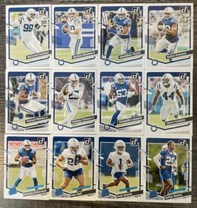 2023 INDIANAPOLIS COLTS 40 Card Lot w/ DONRUSS Team Set 23 CURRENT Players 5 RC - Picture 1 of 2