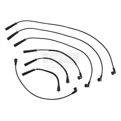 NEW Denso Spark Plug Wire Set 671-6207 Mazda MPV 1990-95 929 1988-91 3.0 V6 SOHC - Image 1 of 4