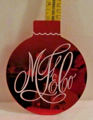 Vintage Marshall Field's Signature Christmas Store 6 3/4" Ornament used as is - Image 1 of 3