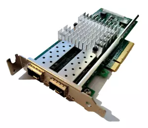 Dell 0942V6 | Intel X520-DA2 | Ethernet Server Netzwerkkarte | Dual Port - Photo 1/3