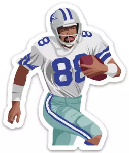 Drew Pearson MAGNET VECTOR ART Dallas Cowboys THROWBACK NFL - Picture 1 of 1