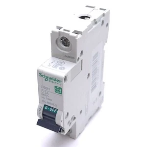 Schneider Electric M9F14102 Circuit Breaker, 1-Pole, 240VAC 2A, C-Curve - Picture 1 of 5