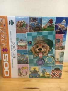 Neu im Karton EUROGRAPHICS ""HUNDES LEBEN"" 500-TEILIGES PUZZLE - Bild 1 von 2