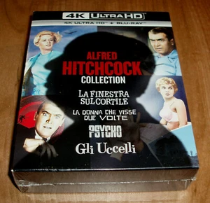 Alfred Hitchcock Coleccion 4K UHD+Blu-Ray Nuevo Selldo Suspense A-B-C - Imagen 1 de 6