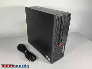 LENOVO ThinkCentre M720e PC + i5-9600 + 16GB + 256 NVMe + 1TB HDD + NVS 310 GPU - Picture 1 of 13