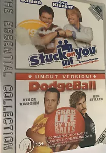 Dodgeball / Stuck On You (DVD, 2004),R4, FREE PRIORITY POST⚡️📮Vince Vaughn,BenS - Picture 1 of 3