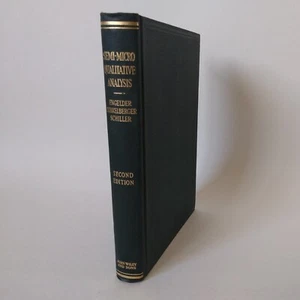 1940 "Halbmikroqualitative Analyse" Carl J. Engelder, John Wiley & Sons HC Sehr guter Zustand - Bild 1 von 12