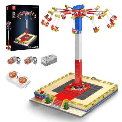 Mould King 11016 Rotating Flying Chair Paradise Building Block Remote Control - Image 1 of 4